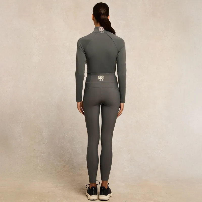 Holland Cooper Chiltern Legging Womens Riding Tights - Dove Grey-2