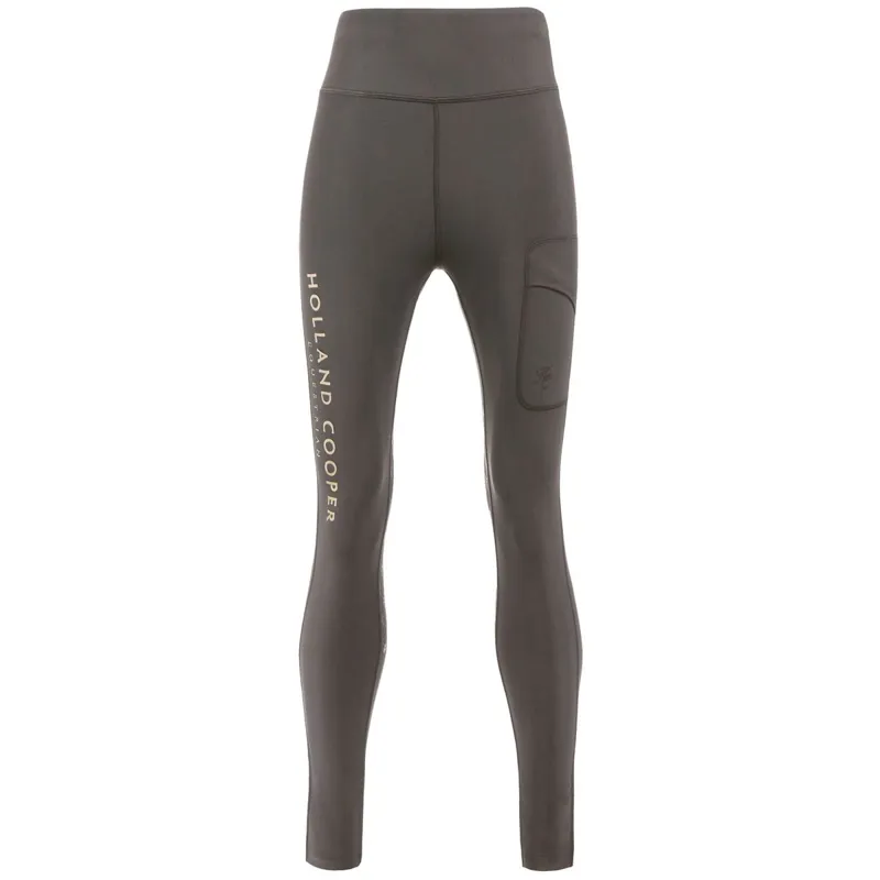 Holland Cooper Chiltern Legging Womens Riding Tights - Dove Grey-7