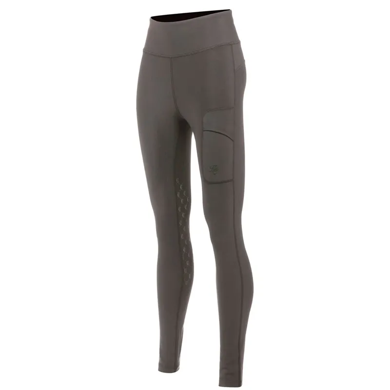 Holland Cooper Chiltern Legging Womens Riding Tights - Dove Grey-8