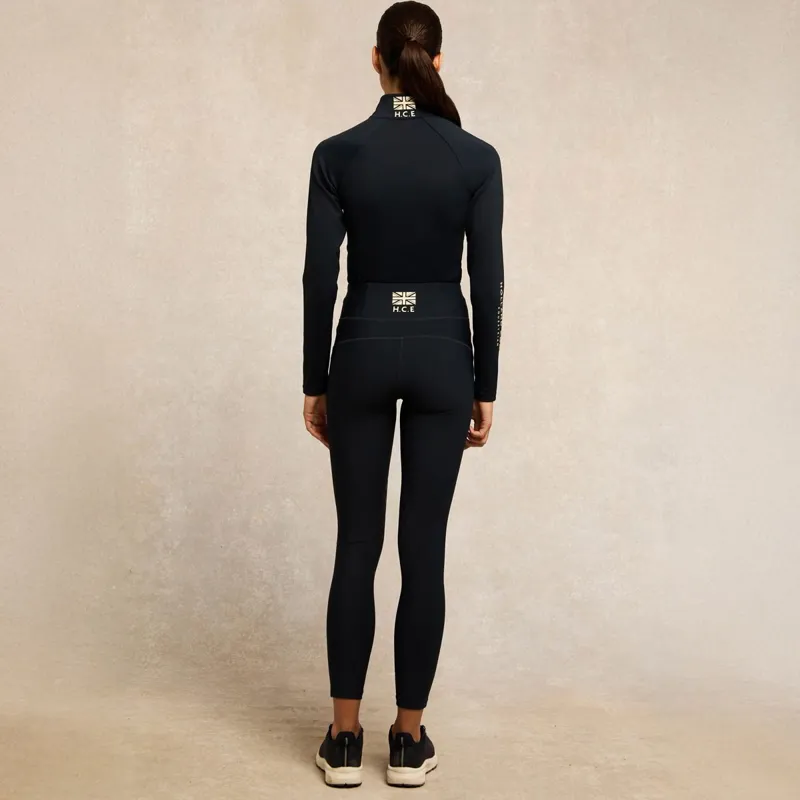 Holland Cooper Chiltern Legging Women's Riding Tights - Ink Navy-2