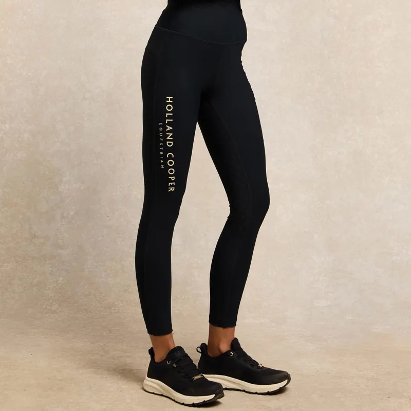 Holland Cooper Chiltern Legging Women's Riding Tights - Ink Navy
