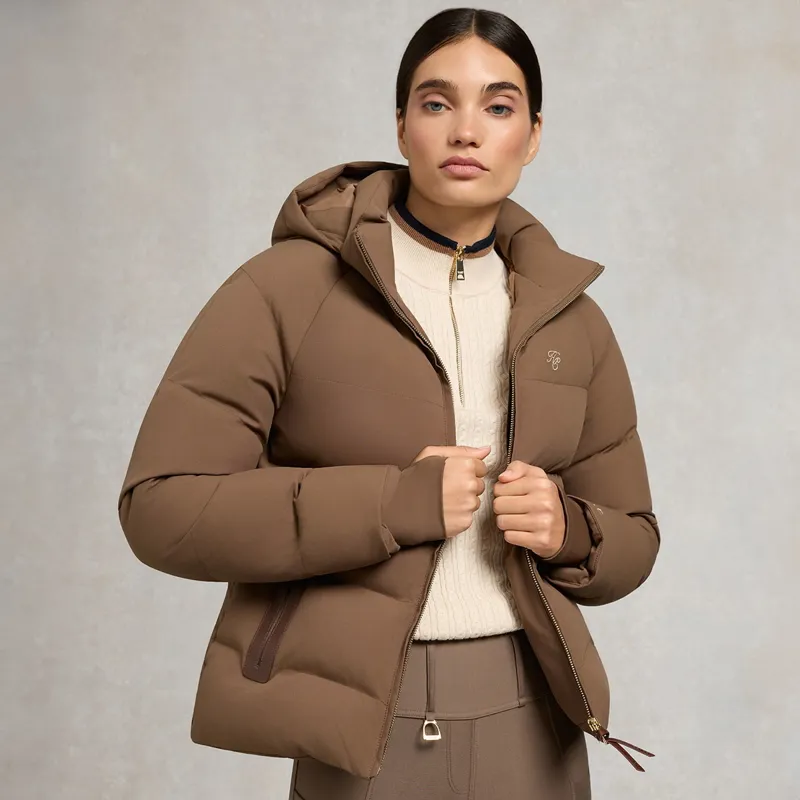 Holland Cooper Chiltern Women's Barn Jacket - Chestnut-6