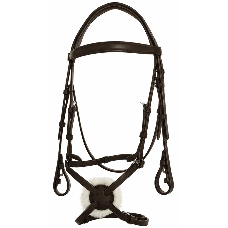Dever Classic Comfort Figure 8 Bridle - Brown