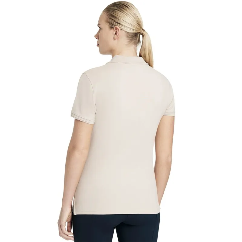 LeMieux Classique Womens Polo Shirt - Stone-3