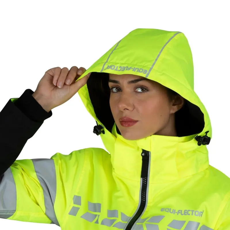 Equi-Flector Women's Hi-Viz Jacket - Yellow-2