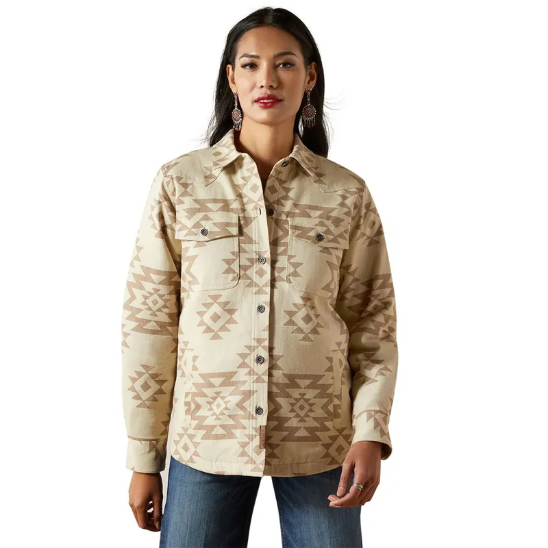 Ariat Clovis Women's Insulated Shirt Jacket - Puebla Print