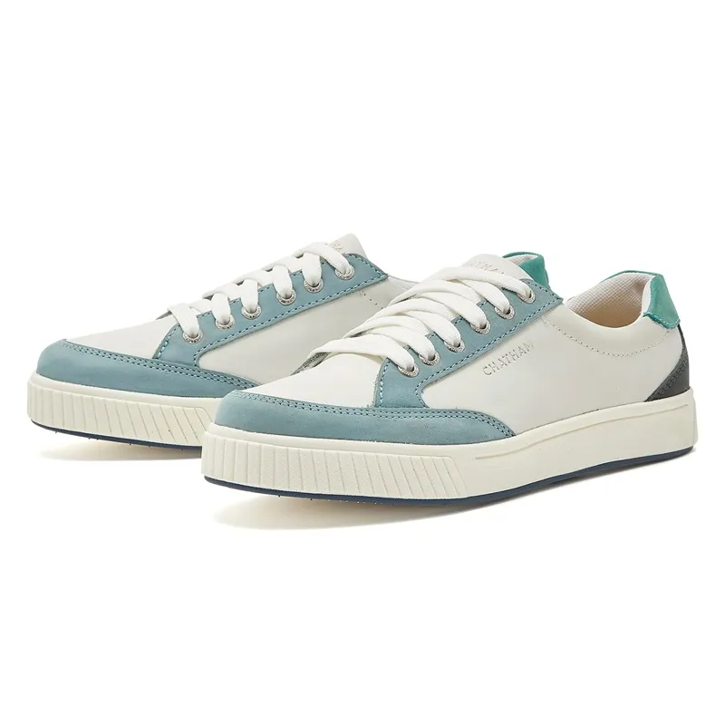 Chatham Fingle Ladies Sneakers - White/Blue