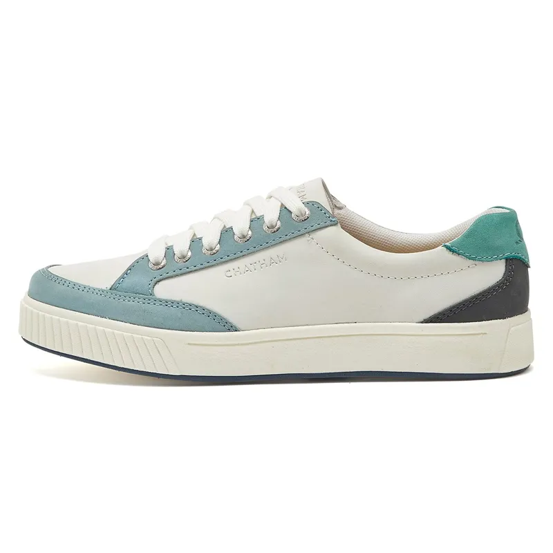 Chatham Fingle Ladies Sneakers - White/Blue-2