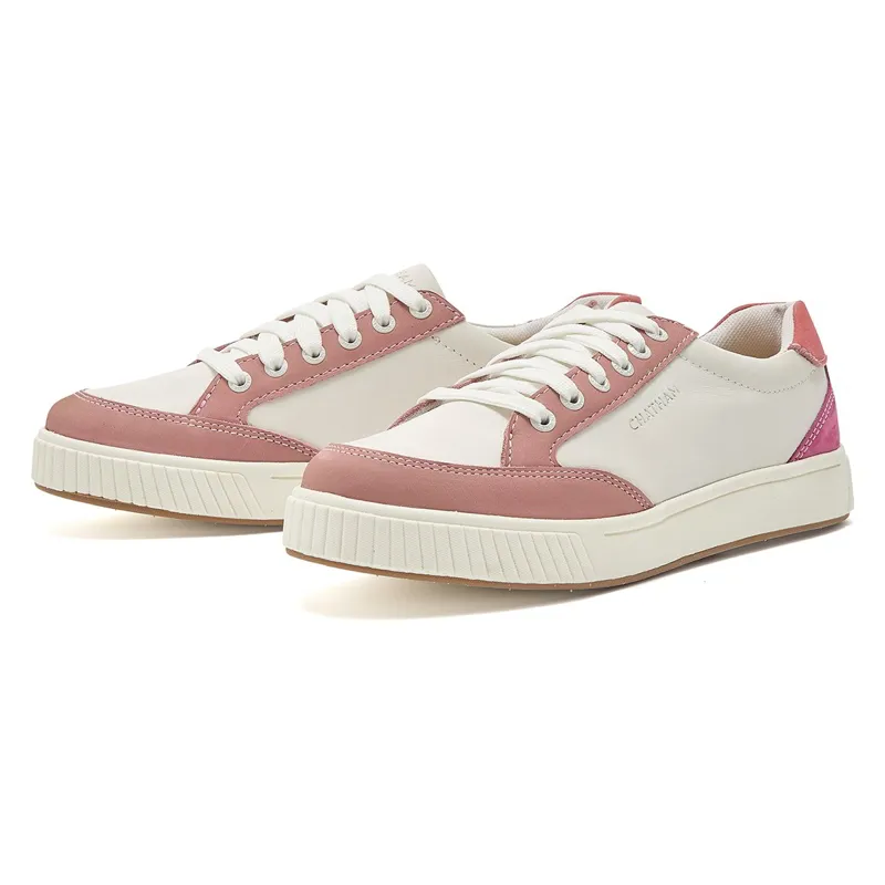 Chatham Fingle Ladies Sneakers - White/Pink