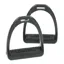Compositi Premium Profile Adults Stirrups - Black