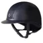 Charles Owen Ayr8 Plus Leather Look Riding Helmet - Navy/Navy