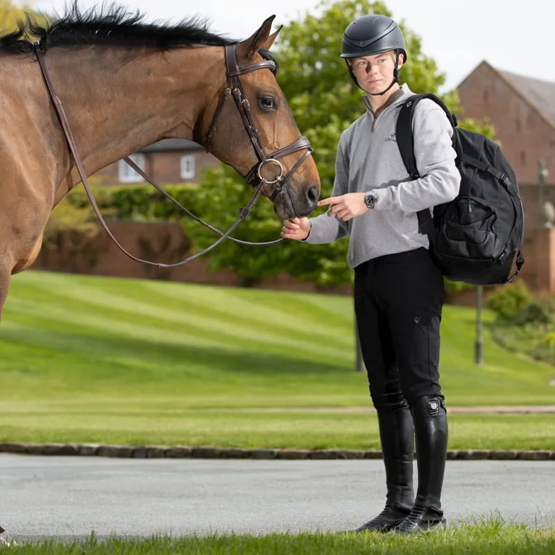 Charles Owen Helmet Backpack - Black-5