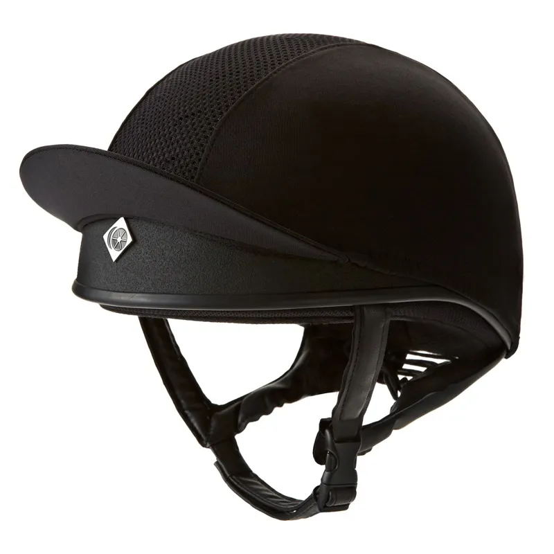 Charles Owen Pro II Plus Skull Helmet - Black