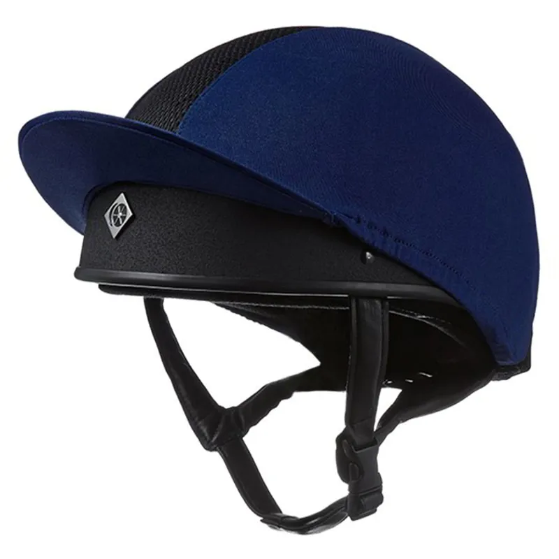 Charles Owen Pro II Helmet Cover with Vent - Navy