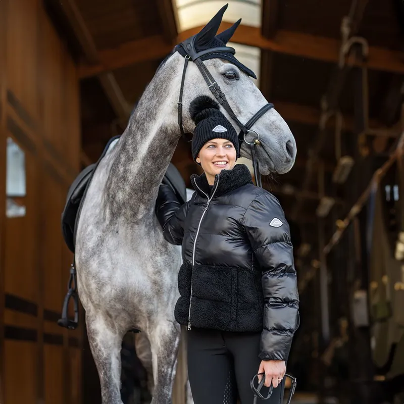 Equiline Geddy Women's Padded Jacket - Black-1