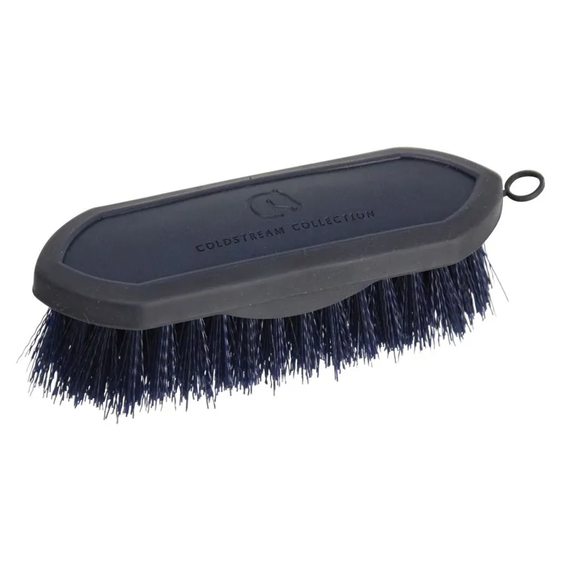 Coldstream Faux Leather Dandy Brush - Navy/Black-1
