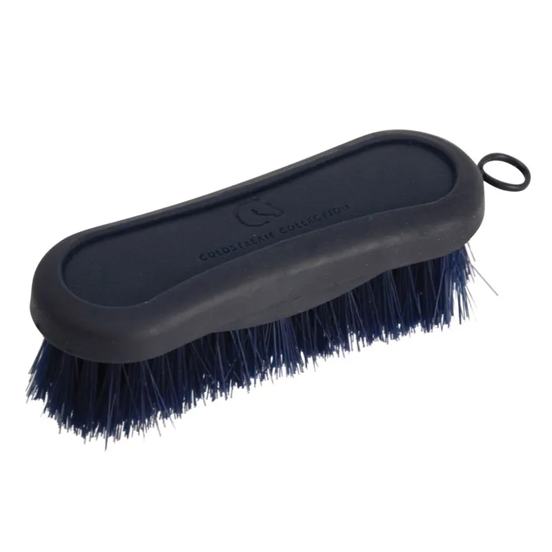 Coldstream Faux Leather Face Brush - Navy/Black-1