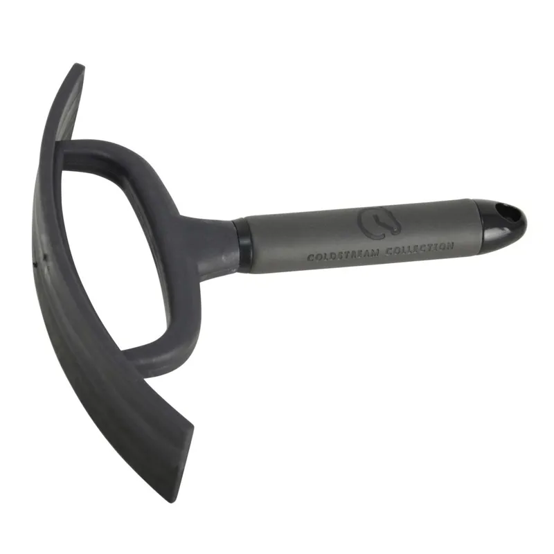 Coldstream Faux Leather Sweat Scraper - Charcoal/Black-1