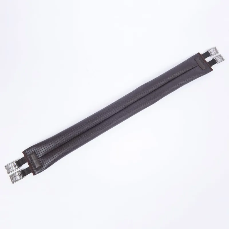 Collegiate Straight Long Elastic Girth - Brown-1