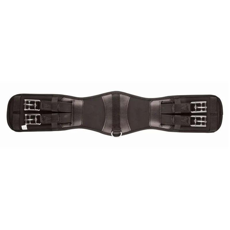 Collegiate Memory Foam Dressage Girth - Black