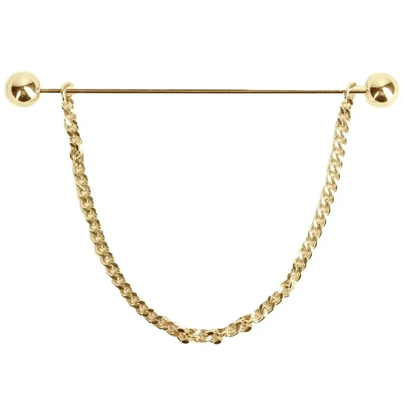 Supreme Products Class Act Collar Pin - Gold
