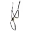 Collegiate Mono Crown Figure-Eight Noseband - Black