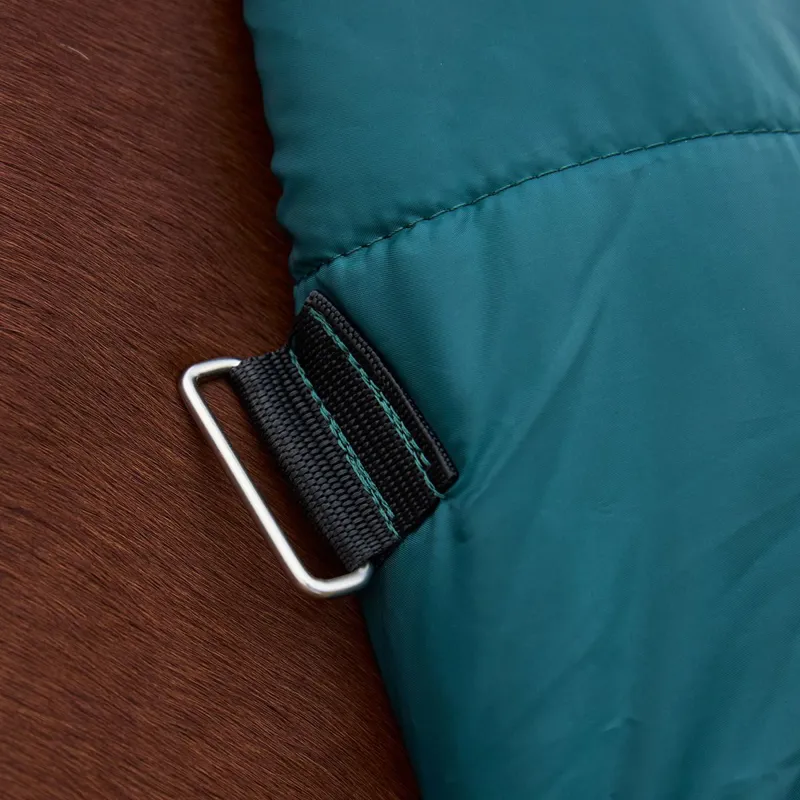 WeatherBeeta ComFiTec Classic 220g Combo Turnout Blanket Forest Green-8