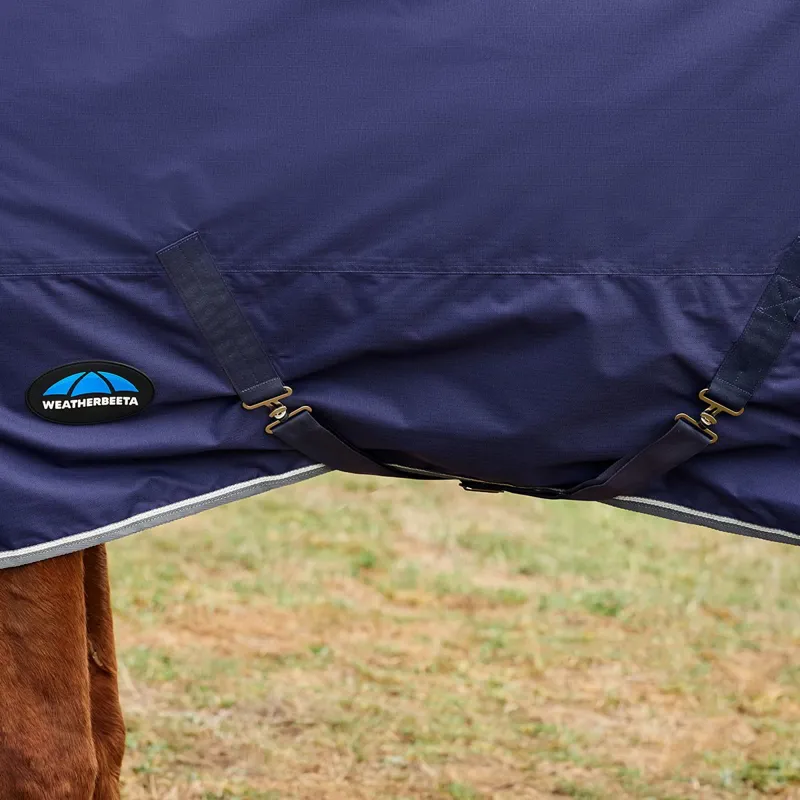 WeatherBeeta ComFiTec Tyro 50g Standard Turnout Blanket Navy/Charcoal-7