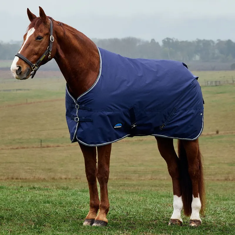 WeatherBeeta ComFiTec Tyro 50g Standard Turnout Blanket Navy/Charcoal
