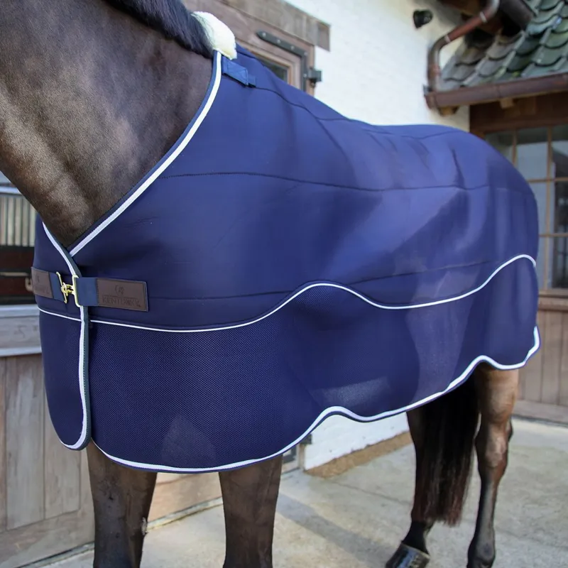 Kentucky Comfort 3D Fleece Liner Blanket - Navy-4