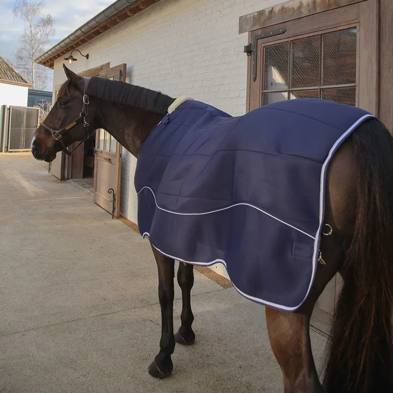 Kentucky Comfort 3D Fleece Liner Blanket - Navy-2