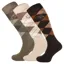 Comodo Womens Long Socks 3 Pack - Brown