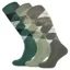 Comodo Women's Long Socks 3 Pack - Green
