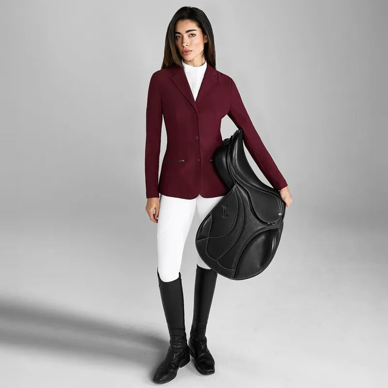 Aztec Diamond Womens Show Coat - Cherry-8