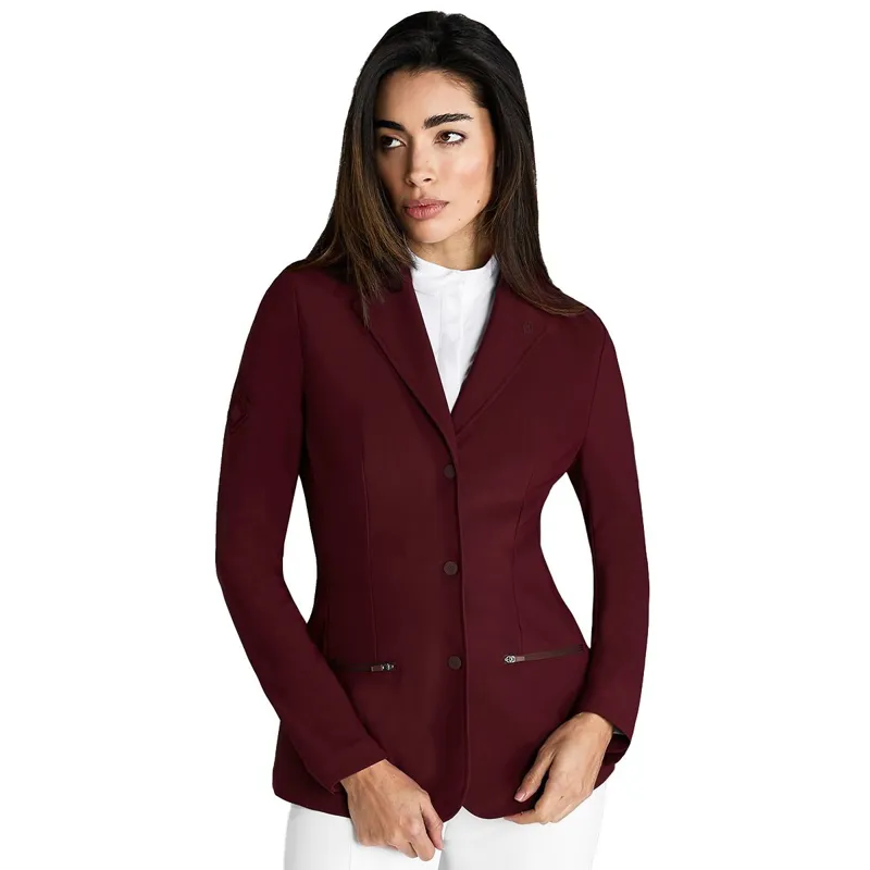 Aztec Diamond Womens Show Coat - Cherry