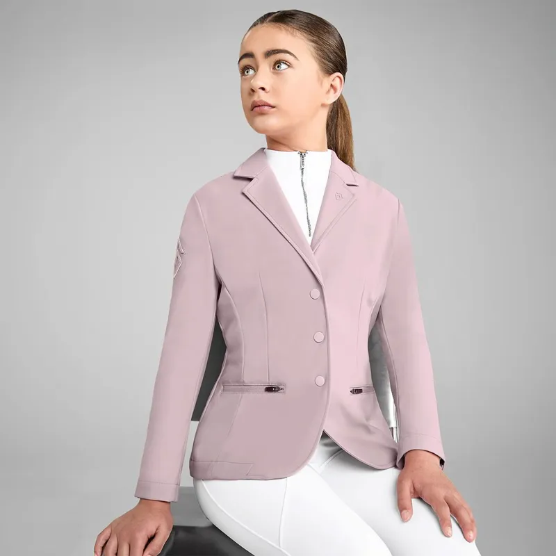 Aztec Diamond Young Rider Show Coat - Pink-7