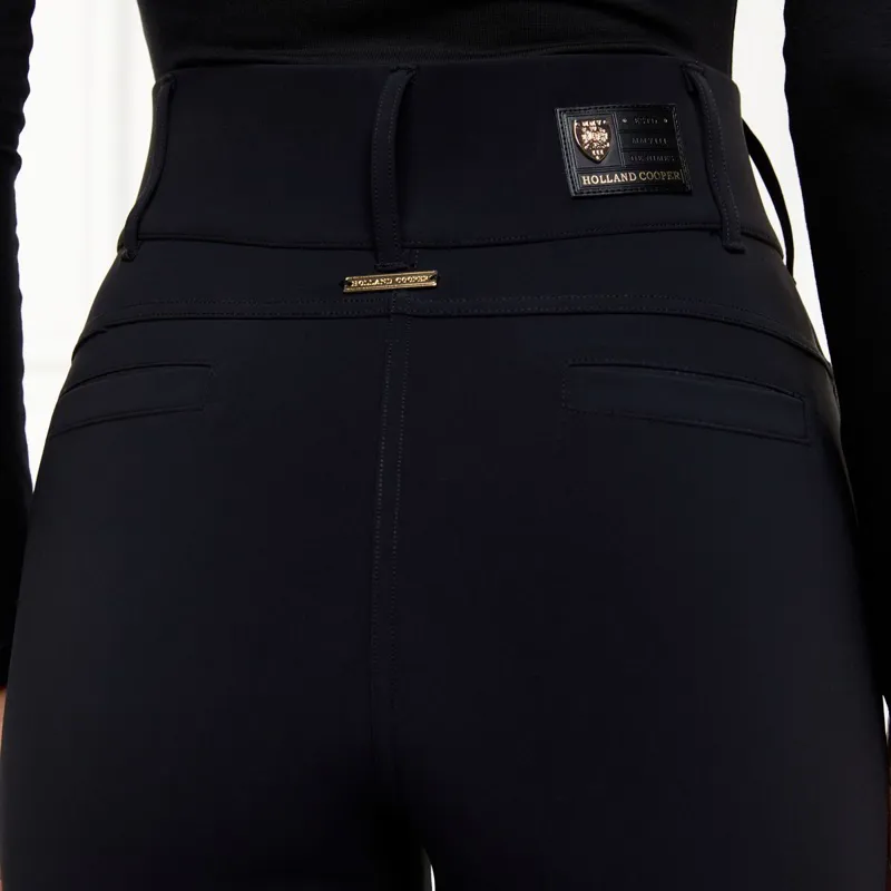 Holland Cooper Contour Womens Pants - Black-4