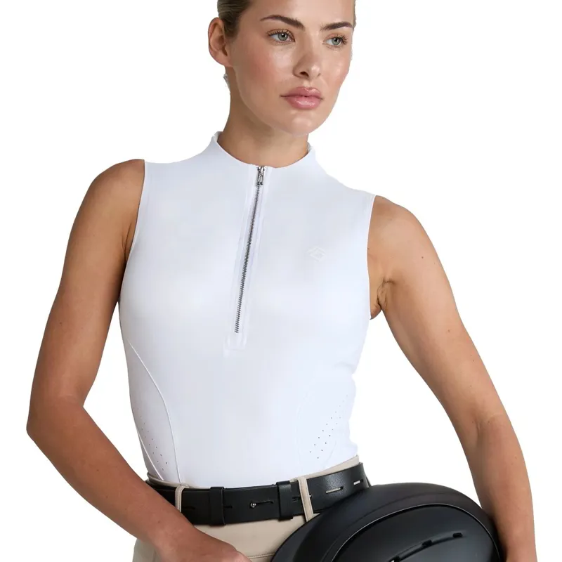 Aztec Diamond Core Sleeveless Womens Base Layer - White-1