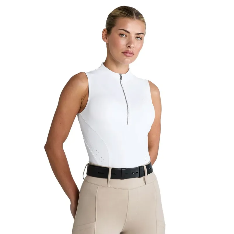 Aztec Diamond Core Sleeveless Womens Base Layer - White