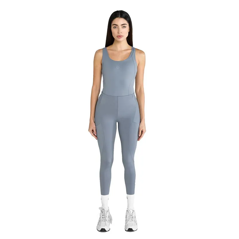 Aztec Diamond Core Ladies Tank Top - Ash Blue-1