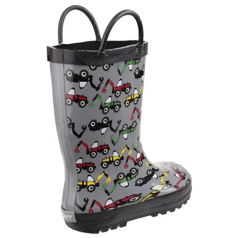 Cotswold Puddle Junior Rain Boots - Digger-1