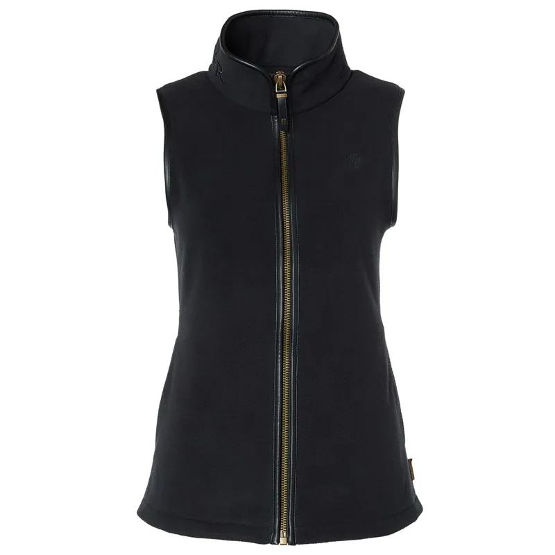 Holland Cooper Country Fleece Womens Vest - Black-6