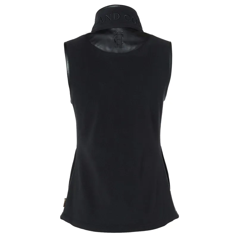 Holland Cooper Country Fleece Womens Vest - Black-7