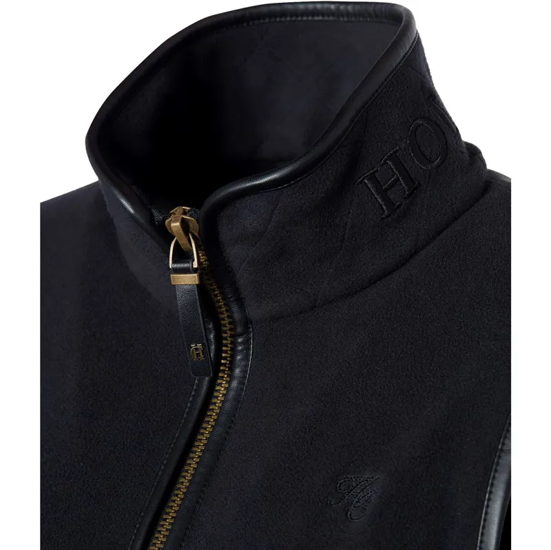 Holland Cooper Country Fleece Womens Vest - Black-9