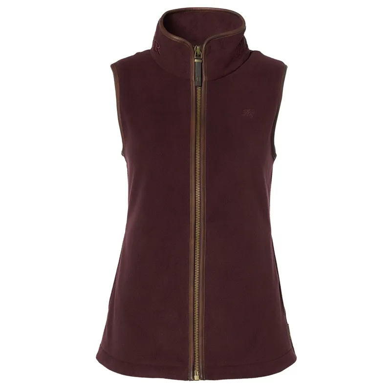Holland Cooper Country Fleece Women's Vest - Mulberry-4