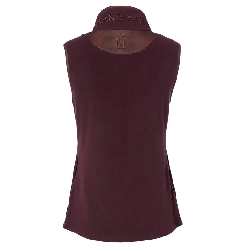 Holland Cooper Country Fleece Women's Vest - Mulberry-5