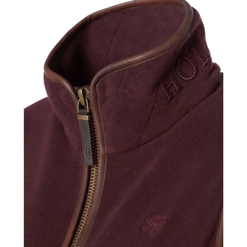 Holland Cooper Country Fleece Women's Vest - Mulberry-7