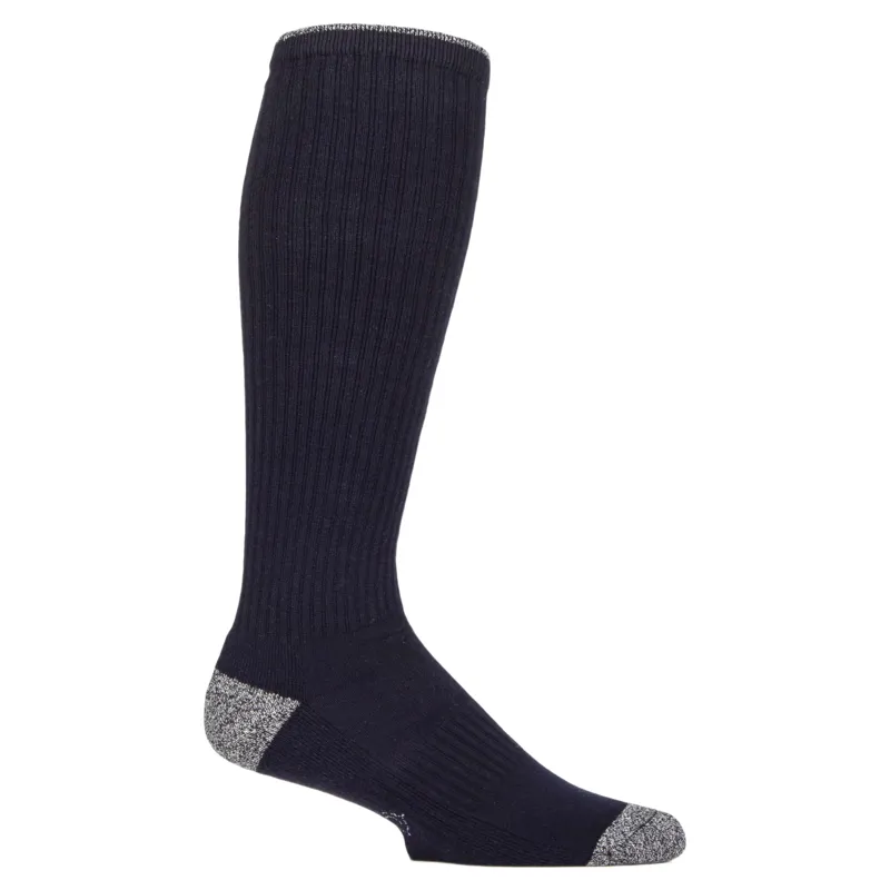Country Pursuit Mens Water Repellent Long Boot Socks - Navy