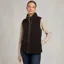 Holland Cooper Country Fleece Womens Vest - Chocolate Borg