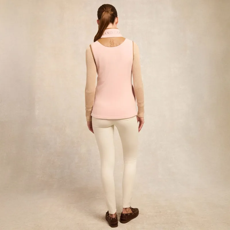 Holland Cooper Country Fleece Women's Vest - Soft Pink-2